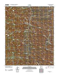 Dean Peak Arizona Historical topographic map, 1:24000 scale, 7.5 X 7.5 Minute, Year 2011