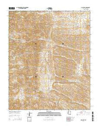 Dean Peak Arizona Current topographic map, 1:24000 scale, 7.5 X 7.5 Minute, Year 2014