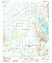 Dendora Valley Arizona Historical topographic map, 1:24000 scale, 7.5 X 7.5 Minute, Year 1986