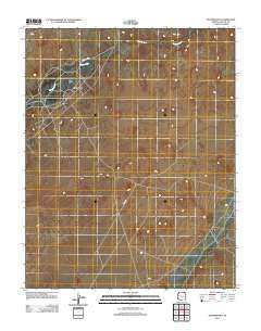 Dennehotso Arizona Historical topographic map, 1:24000 scale, 7.5 X 7.5 Minute, Year 2011