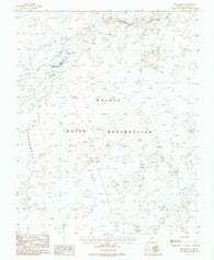 Dennehotso Arizona Historical topographic map, 1:24000 scale, 7.5 X 7.5 Minute, Year 1988