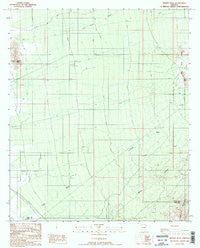 Desert Peak Arizona Historical topographic map, 1:24000 scale, 7.5 X 7.5 Minute, Year 1988
