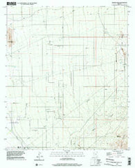 Desert Peak Arizona Historical topographic map, 1:24000 scale, 7.5 X 7.5 Minute, Year 1996