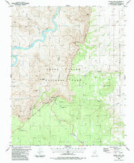 Desert View Arizona Historical topographic map, 1:24000 scale, 7.5 X 7.5 Minute, Year 1988