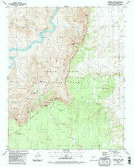 Desert View Arizona Historical topographic map, 1:24000 scale, 7.5 X 7.5 Minute, Year 1988