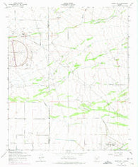 Desert Well Arizona Historical topographic map, 1:24000 scale, 7.5 X 7.5 Minute, Year 1956