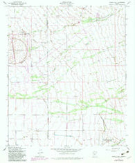 Desert Well Arizona Historical topographic map, 1:24000 scale, 7.5 X 7.5 Minute, Year 1956