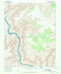 Devils Slide Rapids Arizona Historical topographic map, 1:24000 scale, 7.5 X 7.5 Minute, Year 1967