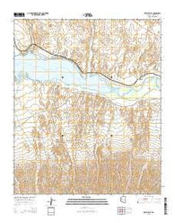 Dewey Flat Arizona Current topographic map, 1:24000 scale, 7.5 X 7.5 Minute, Year 2014