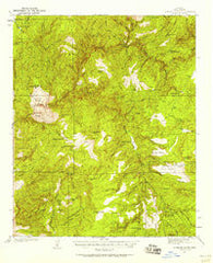 Diamond Butte Arizona Historical topographic map, 1:62500 scale, 15 X 15 Minute, Year 1937