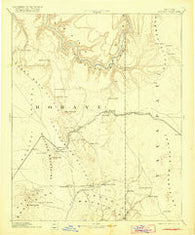 Diamond Creek Arizona Historical topographic map, 1:250000 scale, 1 X 1 Degree, Year 1892