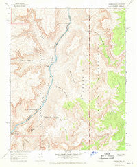 Diamond Peak Arizona Historical topographic map, 1:24000 scale, 7.5 X 7.5 Minute, Year 1967
