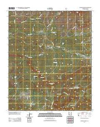 Diamond Point Arizona Historical topographic map, 1:24000 scale, 7.5 X 7.5 Minute, Year 2011