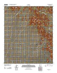 Diaz Peak Arizona Historical topographic map, 1:24000 scale, 7.5 X 7.5 Minute, Year 2011
