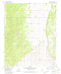 Dike Tank Arizona Historical topographic map, 1:24000 scale, 7.5 X 7.5 Minute, Year 1980