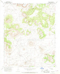 Dilkon Arizona Historical topographic map, 1:24000 scale, 7.5 X 7.5 Minute, Year 1967