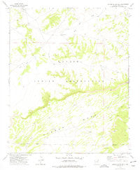 Dipping Water Well Arizona Historical topographic map, 1:24000 scale, 7.5 X 7.5 Minute, Year 1972