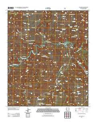 Dix Creek Arizona Historical topographic map, 1:24000 scale, 7.5 X 7.5 Minute, Year 2011