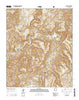 Dix Creek Arizona Current topographic map, 1:24000 scale, 7.5 X 7.5 Minute, Year 2014