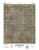 Dog Knobs Arizona Historical topographic map, 1:24000 scale, 7.5 X 7.5 Minute, Year 2012