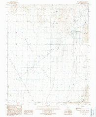 Dolan Springs Arizona Historical topographic map, 1:24000 scale, 7.5 X 7.5 Minute, Year 1989