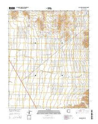 Dolan Springs Arizona Current topographic map, 1:24000 scale, 7.5 X 7.5 Minute, Year 2014