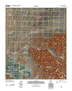 Dome Arizona Historical topographic map, 1:24000 scale, 7.5 X 7.5 Minute, Year 2011