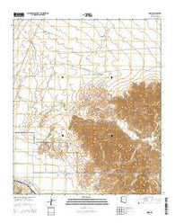 Dome Arizona Current topographic map, 1:24000 scale, 7.5 X 7.5 Minute, Year 2014