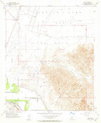 Dome Arizona Historical topographic map, 1:24000 scale, 7.5 X 7.5 Minute, Year 1955