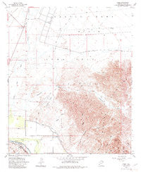 Dome Arizona Historical topographic map, 1:24000 scale, 7.5 X 7.5 Minute, Year 1955