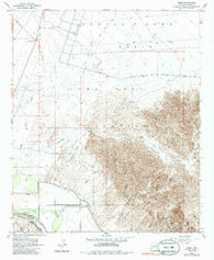 Dome Arizona Historical topographic map, 1:24000 scale, 7.5 X 7.5 Minute, Year 1955