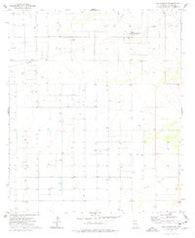 Dos Cabezas SW Arizona Historical topographic map, 1:24000 scale, 7.5 X 7.5 Minute, Year 1974