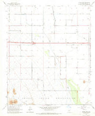 Double Peak Arizona Historical topographic map, 1:24000 scale, 7.5 X 7.5 Minute, Year 1965