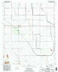 Double Peak Arizona Historical topographic map, 1:24000 scale, 7.5 X 7.5 Minute, Year 1992