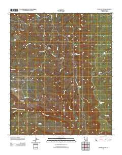 Double Buttes Arizona Historical topographic map, 1:24000 scale, 7.5 X 7.5 Minute, Year 2011