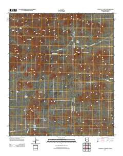 Doubtful Canyon Arizona Historical topographic map, 1:24000 scale, 7.5 X 7.5 Minute, Year 2011
