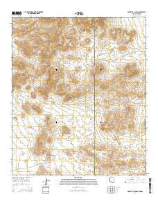 Doubtful Canyon Arizona Current topographic map, 1:24000 scale, 7.5 X 7.5 Minute, Year 2014