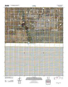 Douglas Arizona Historical topographic map, 1:24000 scale, 7.5 X 7.5 Minute, Year 2011