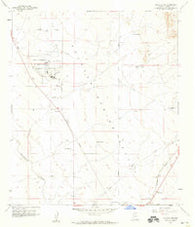 Douglas NE Arizona Historical topographic map, 1:24000 scale, 7.5 X 7.5 Minute, Year 1958