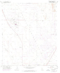 Douglas NE Arizona Historical topographic map, 1:24000 scale, 7.5 X 7.5 Minute, Year 1958