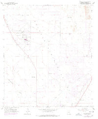 Douglas NE Arizona Historical topographic map, 1:24000 scale, 7.5 X 7.5 Minute, Year 1958