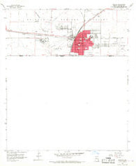 Douglas Arizona Historical topographic map, 1:24000 scale, 7.5 X 7.5 Minute, Year 1958