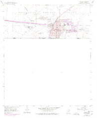 Douglas Arizona Historical topographic map, 1:24000 scale, 7.5 X 7.5 Minute, Year 1958