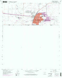 Douglas Arizona Historical topographic map, 1:24000 scale, 7.5 X 7.5 Minute, Year 1958