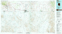 Douglas Arizona Historical topographic map, 1:100000 scale, 30 X 60 Minute, Year 1994