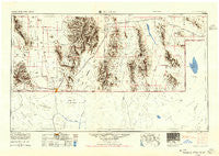 Douglas Arizona Historical topographic map, 1:250000 scale, 1 X 2 Degree, Year 1955
