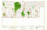 Douglas Arizona Historical topographic map, 1:250000 scale, 1 X 2 Degree, Year 1964