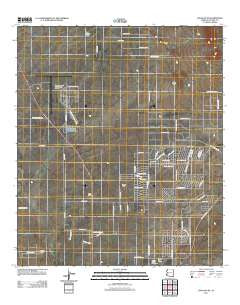 Douglas NE Arizona Historical topographic map, 1:24000 scale, 7.5 X 7.5 Minute, Year 2011