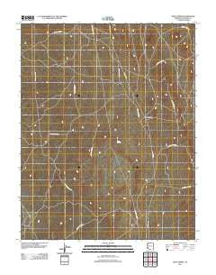 Dove Spring Arizona Historical topographic map, 1:24000 scale, 7.5 X 7.5 Minute, Year 2011