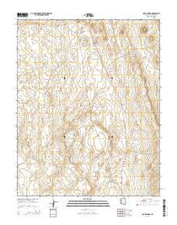 Dove Spring Arizona Current topographic map, 1:24000 scale, 7.5 X 7.5 Minute, Year 2014